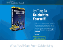 Tablet Screenshot of celebritizeyourself.com